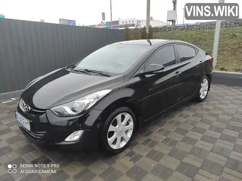 Седан Hyundai Elantra 2012 1.8 л. Автомат обл. Киевская, Софиевская Борщаговка - Фото 1/12