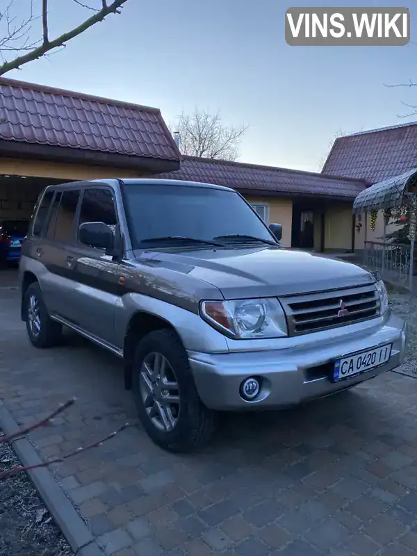 Внедорожник / Кроссовер Mitsubishi Pajero Pinin 2002 1.83 л. Ручная / Механика обл. Черкасская, Черкассы - Фото 1/21