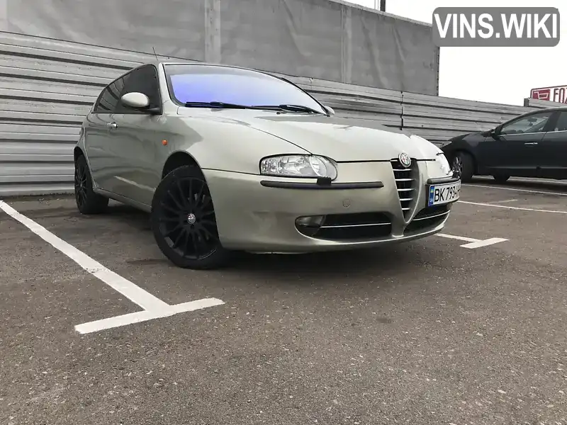 Хэтчбек Alfa Romeo 147 2003 1.91 л. Ручная / Механика обл. Ровенская, Ровно - Фото 1/21