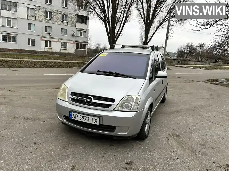 Мікровен Opel Meriva 2004 1.6 л. Робот обл. Запорізька, Вільнянськ - Фото 1/15