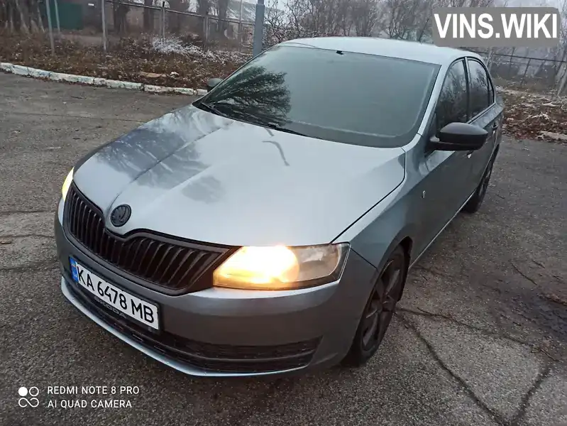 Ліфтбек Skoda Rapid 2013 1.2 л. Ручна / Механіка обл. Київська, Київ - Фото 1/21