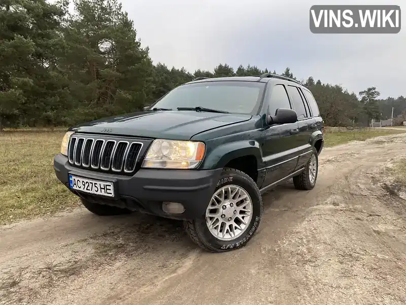 Внедорожник / Кроссовер Jeep Grand Cherokee 2004 4 л. Автомат обл. Волынская, Луцк - Фото 1/21