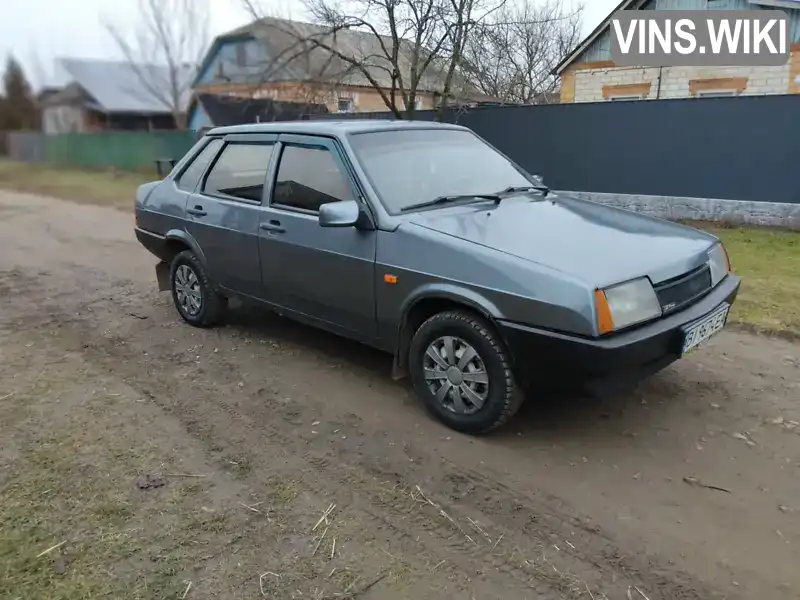 Седан ВАЗ / Lada 21099 2005 1.5 л. Ручная / Механика обл. Сумская, Ромны - Фото 1/9