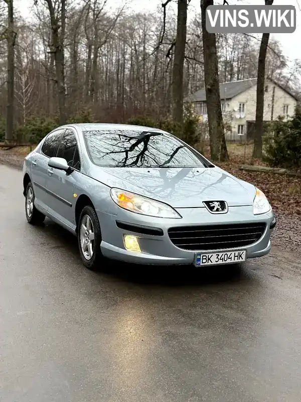 Седан Peugeot 407 2004 2 л. Ручная / Механика обл. Ровенская, Костополь - Фото 1/21