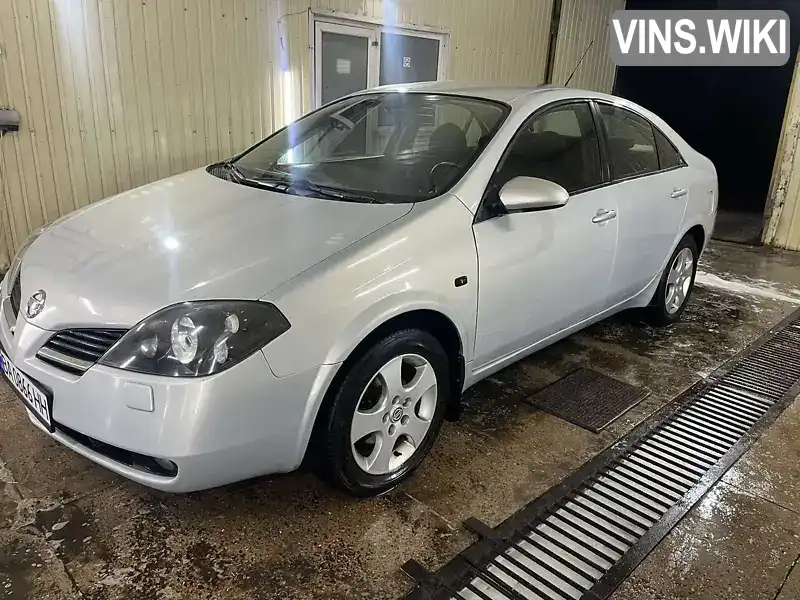 Седан Nissan Primera 2003 1.6 л. Ручная / Механика обл. Черкасская, Черкассы - Фото 1/9