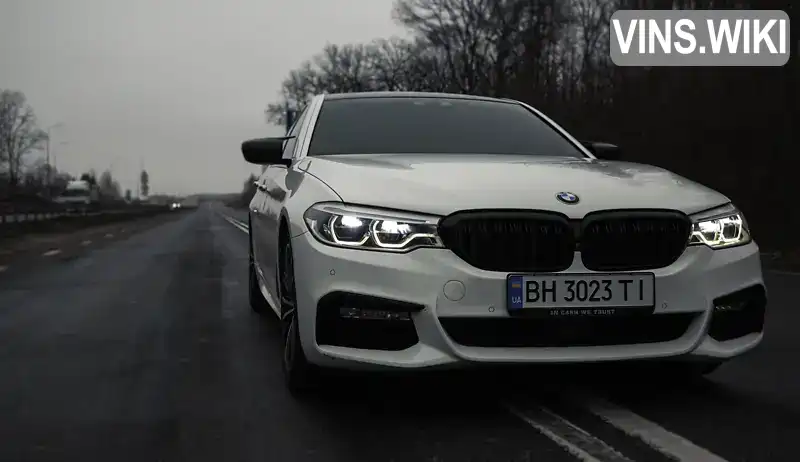 WBAJE7C52JWD53134 BMW 5 Series 2018 Седан 3 л. Фото 2