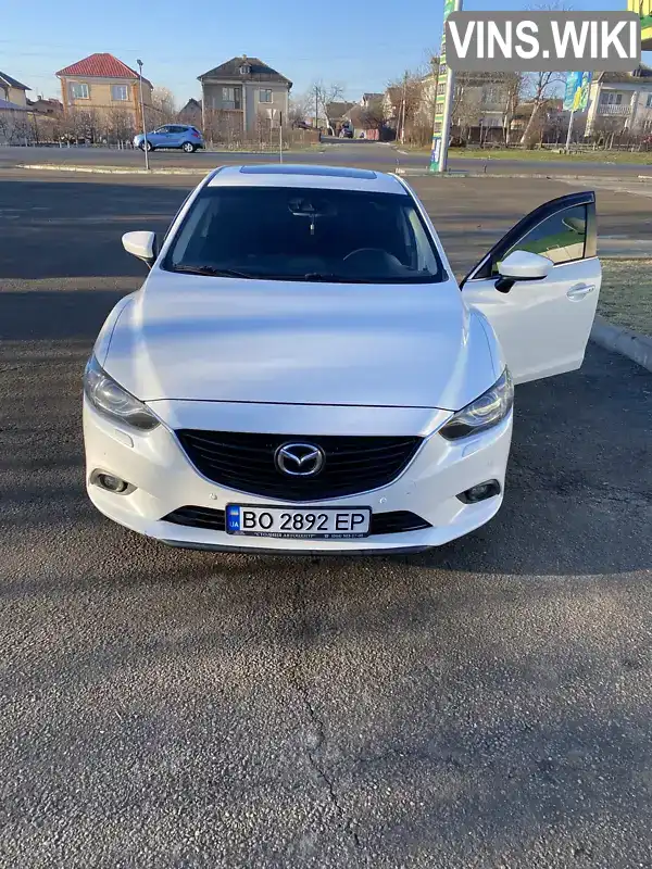 Седан Mazda 6 2014 2.49 л. Автомат обл. Тернопільська, Заліщики - Фото 1/21