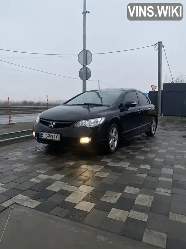 Седан Honda Civic 2007 1.8 л. Ручна / Механіка обл. Полтавська, Полтава - Фото 1/12