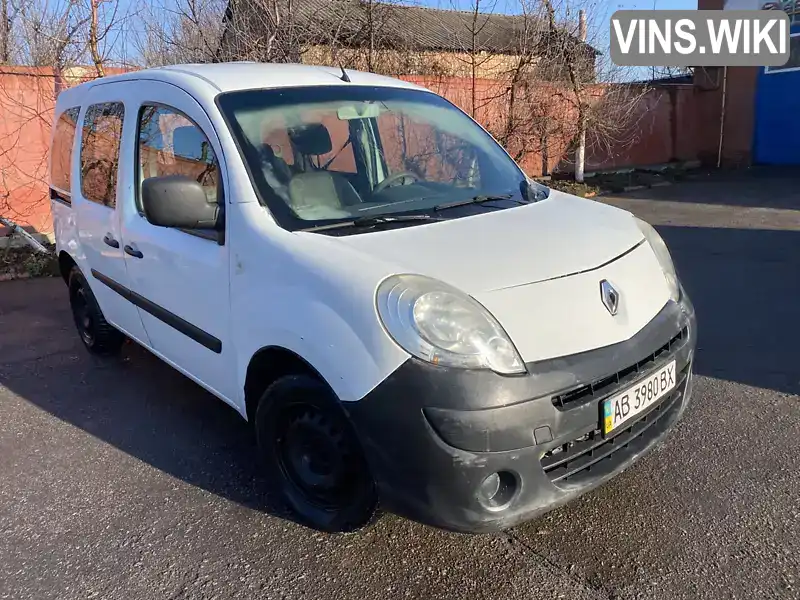 Мінівен Renault Kangoo 2010 1.46 л. Ручна / Механіка обл. Вінницька, Хмільник - Фото 1/11