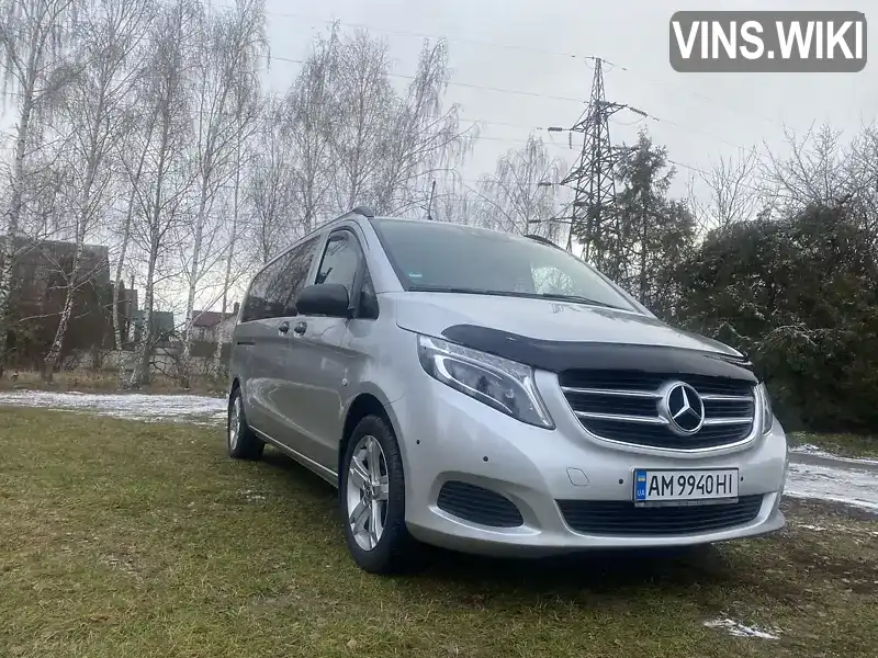 Минивэн Mercedes-Benz Vito 2019 2.14 л. Автомат обл. Житомирская, Житомир - Фото 1/21