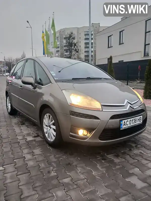 Микровэн Citroen C4 Picasso 2008 1.56 л. Робот обл. Волынская, Луцк - Фото 1/21