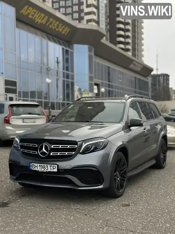 Позашляховик / Кросовер Mercedes-Benz GLS-Class 2017 3 л. Автомат обл. Одеська, Одеса - Фото 1/8