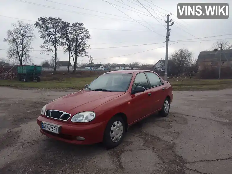 Седан Daewoo Lanos 2006 1.5 л. Ручна / Механіка обл. Житомирська, Попільня - Фото 1/9