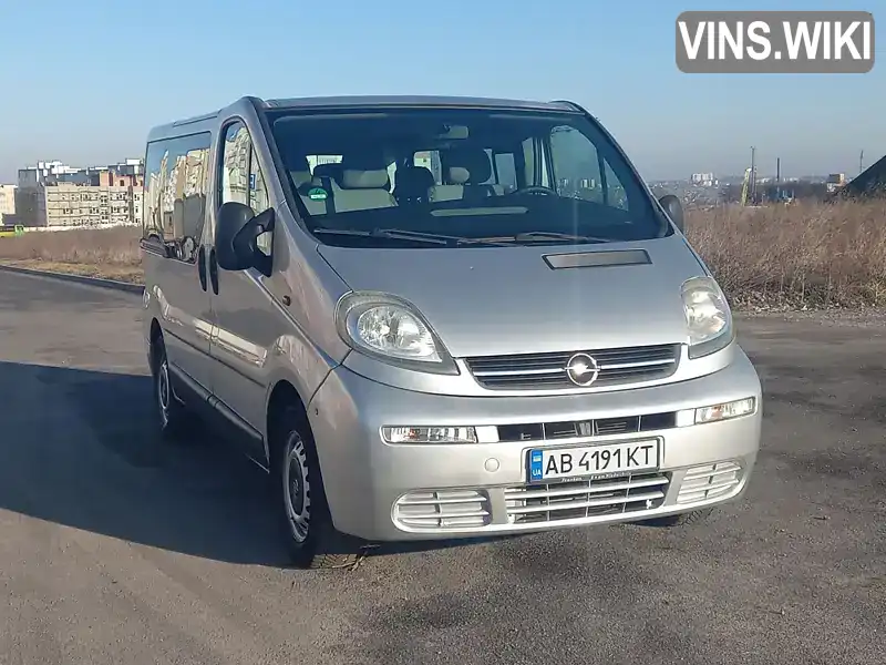 Мінівен Opel Vivaro 2004 1.9 л. Ручна / Механіка обл. Вінницька, Вінниця - Фото 1/21