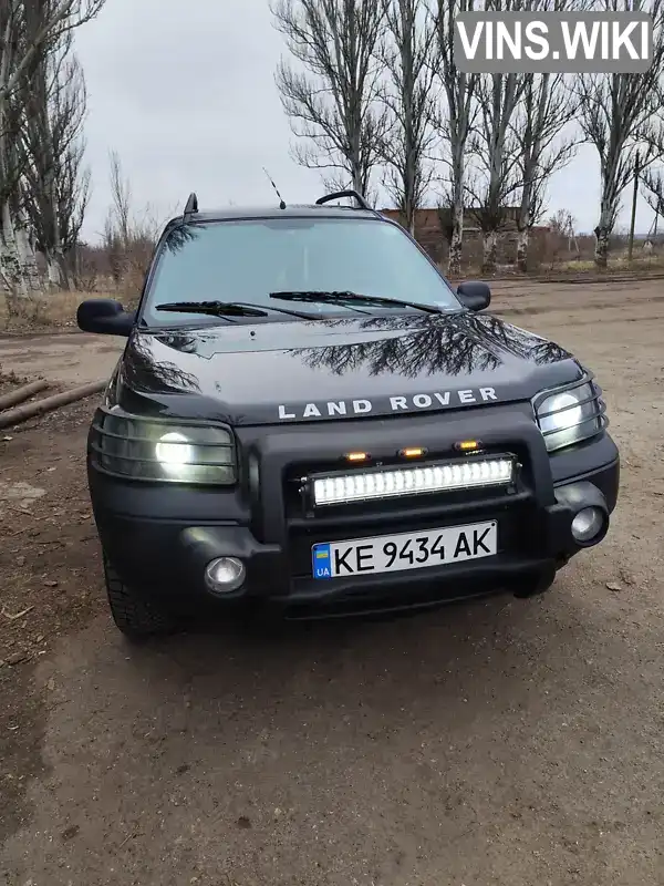 Позашляховик / Кросовер Land Rover Freelander 2002 2 л. Ручна / Механіка обл. Дніпропетровська, location.city.zaporizhzhia_dnipropetrovska_oblast_ - Фото 1/16