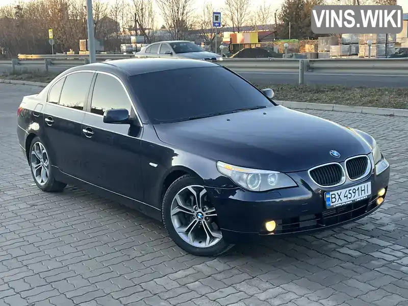 Седан BMW 5 Series 2003 3 л. Автомат обл. Хмельницкая, Летичев - Фото 1/21