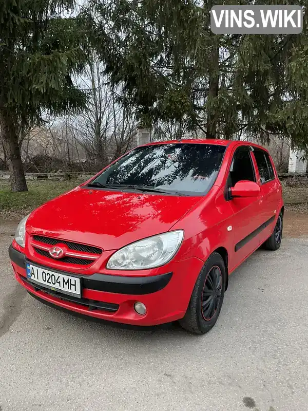 KMHBT51DP9U874146 Hyundai Getz 2008 Хетчбек 1.4 л. Фото 2