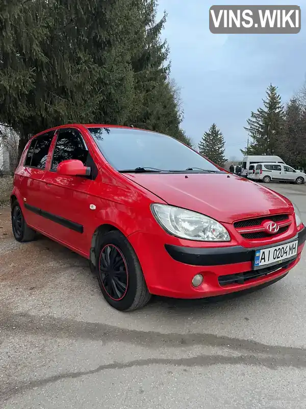 KMHBT51DP9U874146 Hyundai Getz 2008 Хетчбек 1.4 л. Фото 4