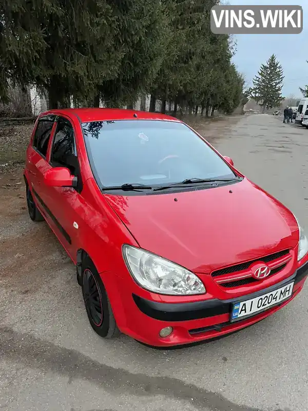 KMHBT51DP9U874146 Hyundai Getz 2008 Хетчбек 1.4 л. Фото 7