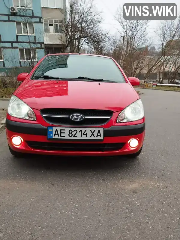 Хетчбек Hyundai Getz 2008 1.4 л. Автомат обл. Дніпропетровська, Дніпро (Дніпропетровськ) - Фото 1/13