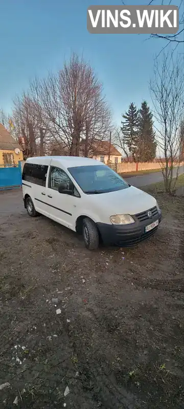 Минивэн Volkswagen Caddy 2007 1.97 л. Ручная / Механика обл. Киевская, Белая Церковь - Фото 1/21