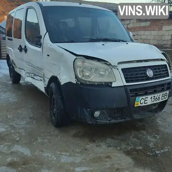 Мінівен Fiat Doblo 2009 1.9 л. Ручна / Механіка обл. Чернівецька, location.city.shylivtsi - Фото 1/10