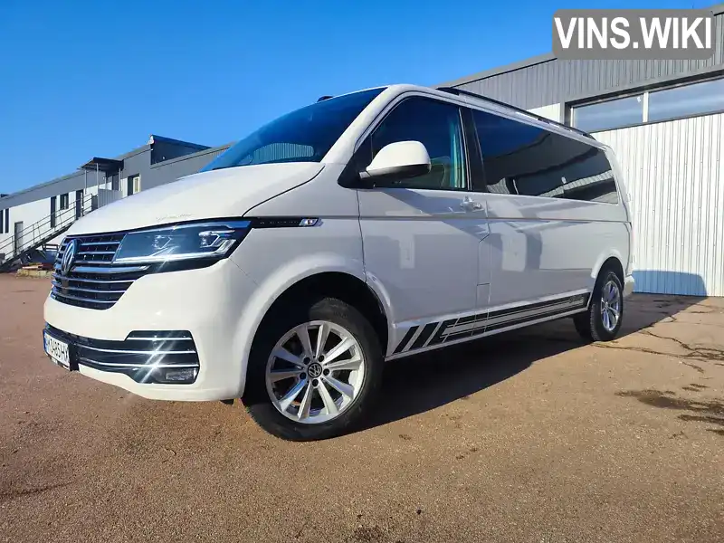 Мінівен Volkswagen Transporter 2021 1.97 л. Автомат обл. Житомирська, Бердичів - Фото 1/21