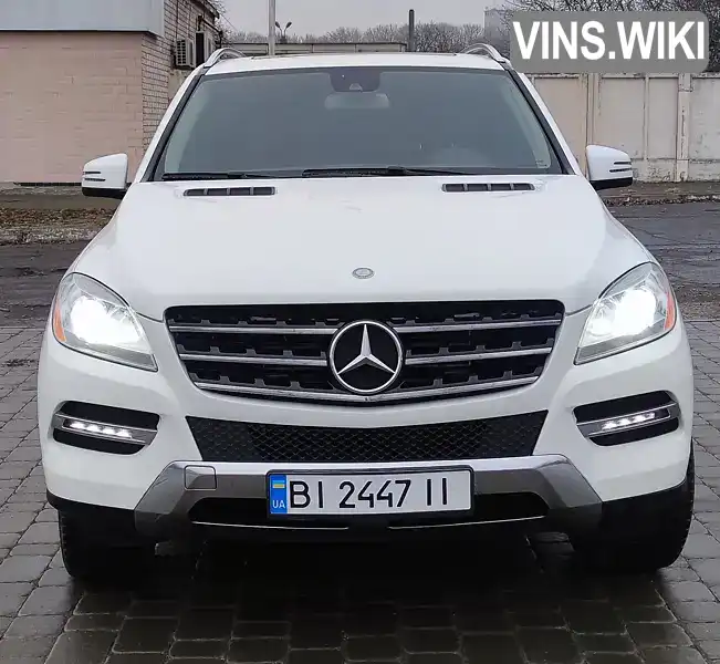 Позашляховик / Кросовер Mercedes-Benz M-Class 2014 2.99 л. Автомат обл. Полтавська, Полтава - Фото 1/21