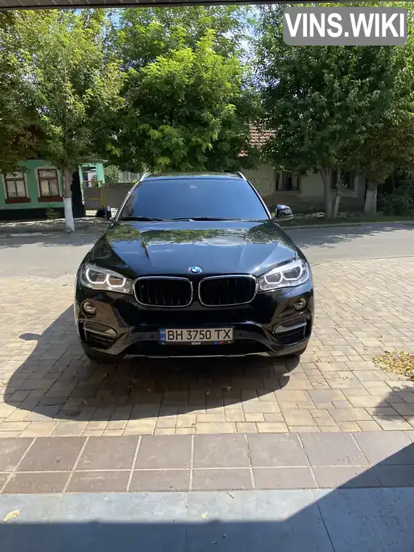 Позашляховик / Кросовер BMW X6 2017 3 л. Автомат обл. Одеська, Одеса - Фото 1/21