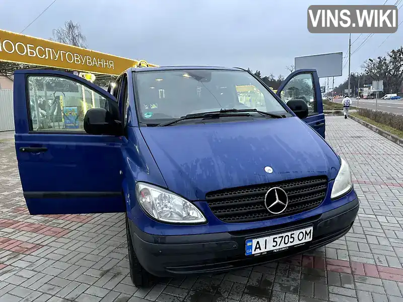 Минивэн Mercedes-Benz Vito 2007 2.2 л. Автомат обл. Киевская, Бровары - Фото 1/21