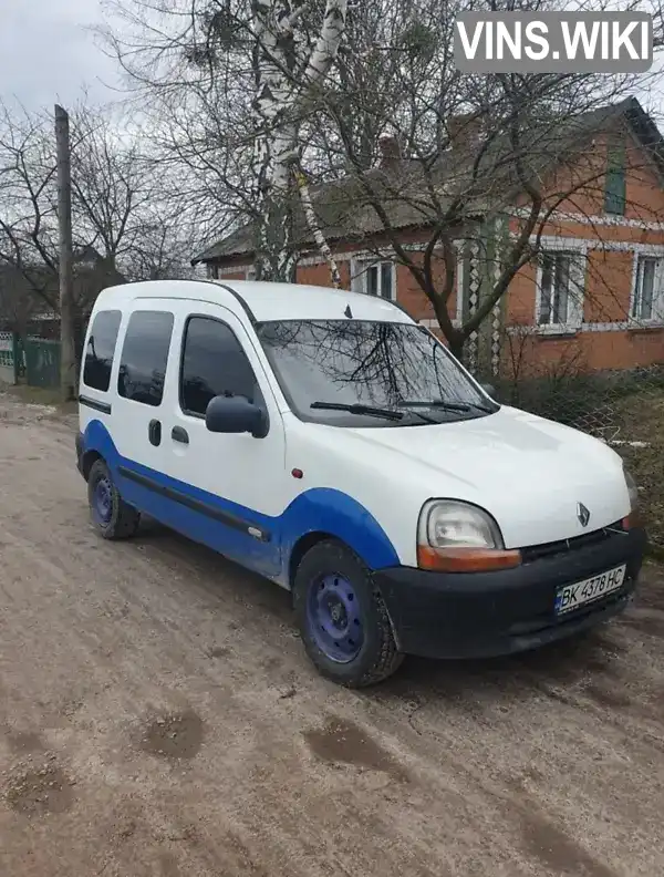 Минивэн Renault Kangoo 2001 1.9 л. обл. Ровенская, Березно - Фото 1/9