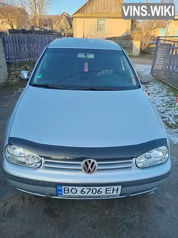 Хэтчбек Volkswagen Golf 2003 1.39 л. Ручная / Механика обл. Тернопольская, Шумск - Фото 1/13