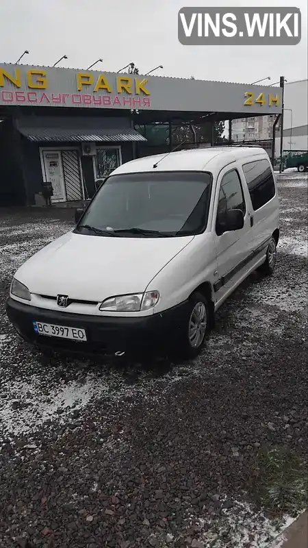 Минивэн Peugeot Partner 2000 1.87 л. Ручная / Механика обл. Николаевская, Врадиевка - Фото 1/9