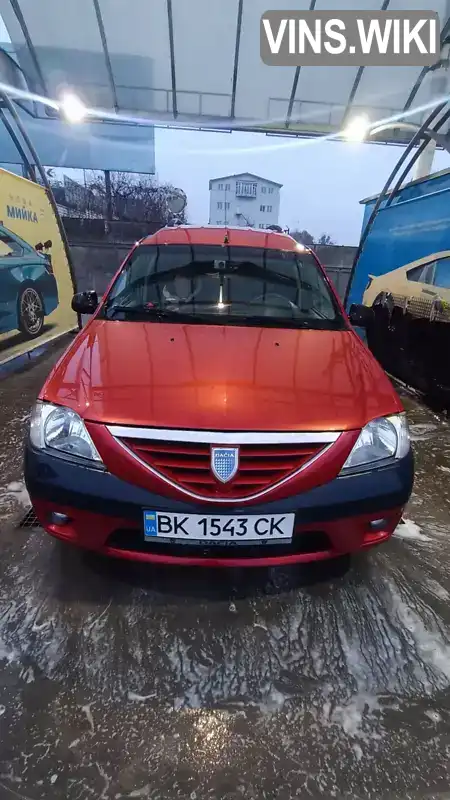 Универсал Dacia Logan MCV 2007 1.6 л. Ручная / Механика обл. Львовская, Львов - Фото 1/21