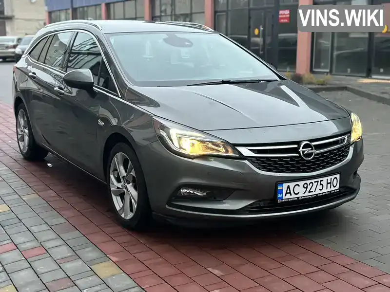 Універсал Opel Astra 2018 1.6 л. Ручна / Механіка обл. Волинська, Луцьк - Фото 1/21