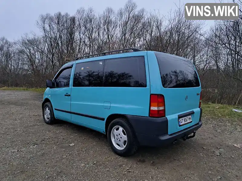 Мінівен Mercedes-Benz Vito 1999 2.15 л. Ручна / Механіка обл. Івано-Франківська, Калуш - Фото 1/21