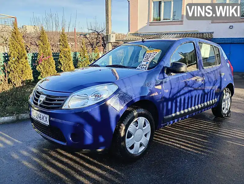 Хэтчбек Dacia Sandero 2009 1.4 л. Ручная / Механика обл. Винницкая, Калиновка - Фото 1/18