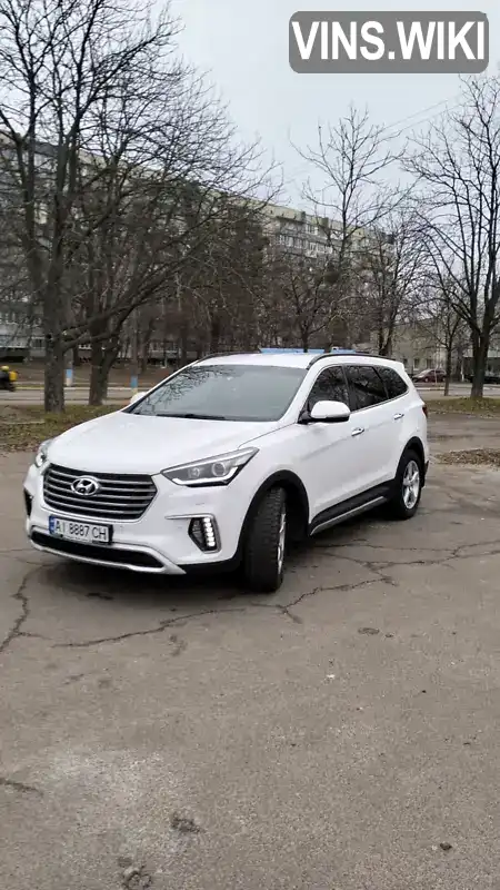 Позашляховик / Кросовер Hyundai Grand Santa Fe 2017 2.2 л. Типтронік обл. Київська, Бровари - Фото 1/21