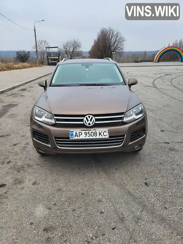 Позашляховик / Кросовер Volkswagen Touareg 2012 2.97 л. Автомат обл. Запорізька, Запоріжжя - Фото 1/9