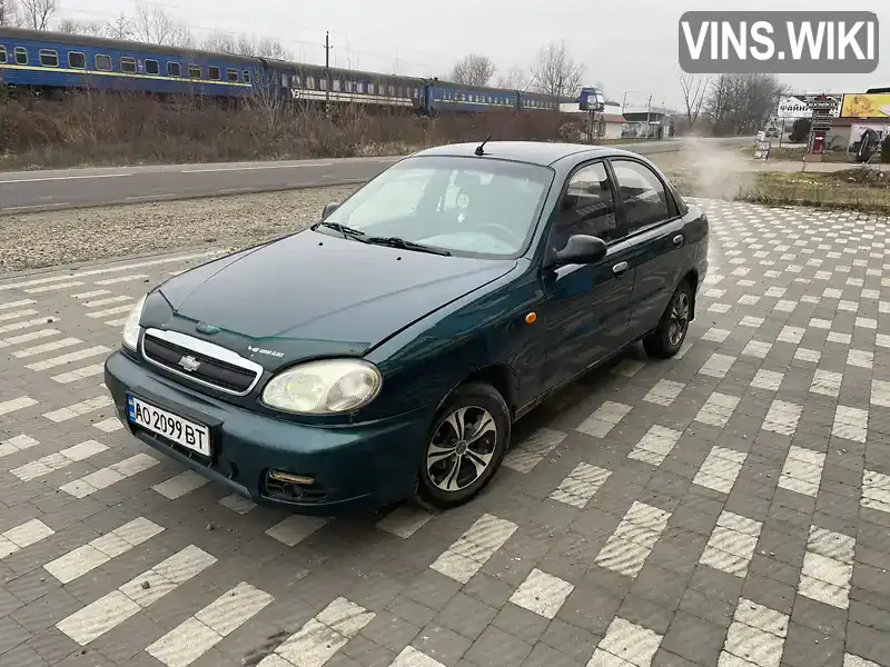 Седан Daewoo Sens 2004 1.3 л. Ручная / Механика обл. Закарпатская, Тячев - Фото 1/9