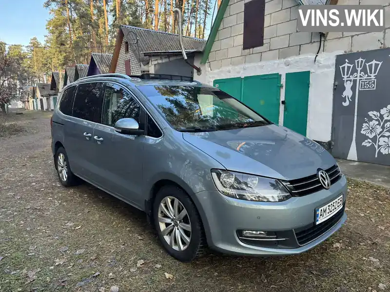 Минивэн Volkswagen Sharan 2011 1.97 л. Автомат обл. Житомирская, Житомир - Фото 1/21