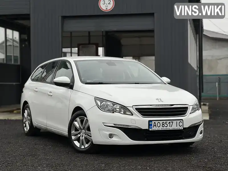 Універсал Peugeot 308 2014 1.6 л. Ручна / Механіка обл. Закарпатська, Ужгород - Фото 1/21