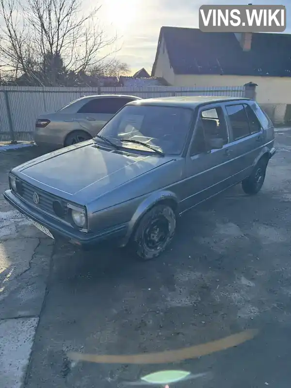 Хэтчбек Volkswagen Golf 1988 1.27 л. Ручная / Механика обл. Львовская, Городок - Фото 1/13