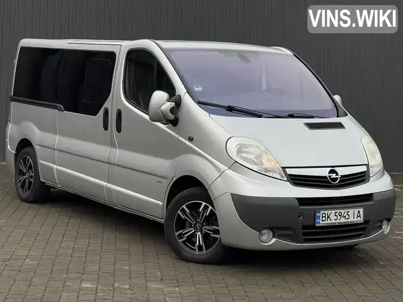 Минивэн Opel Vivaro 2011 2.5 л. Автомат обл. Ровенская, Сарны - Фото 1/21