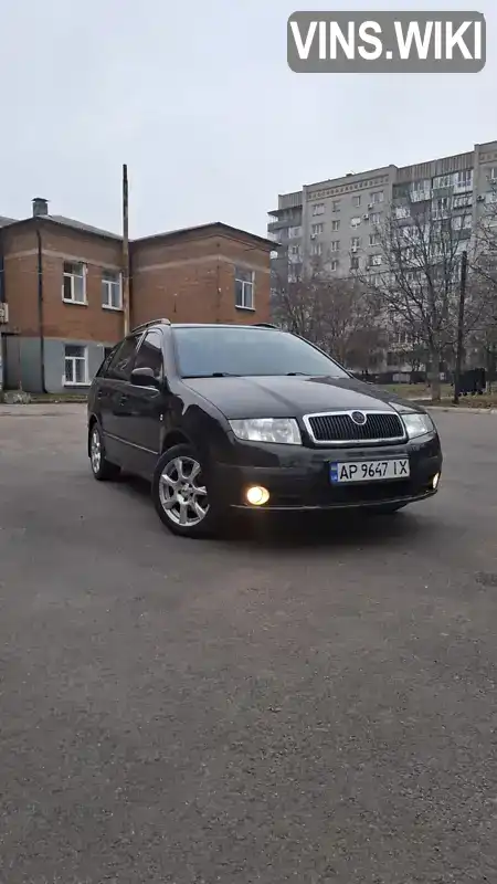 Универсал Skoda Fabia 2007 1.39 л. Ручная / Механика обл. Запорожская, Запорожье - Фото 1/15