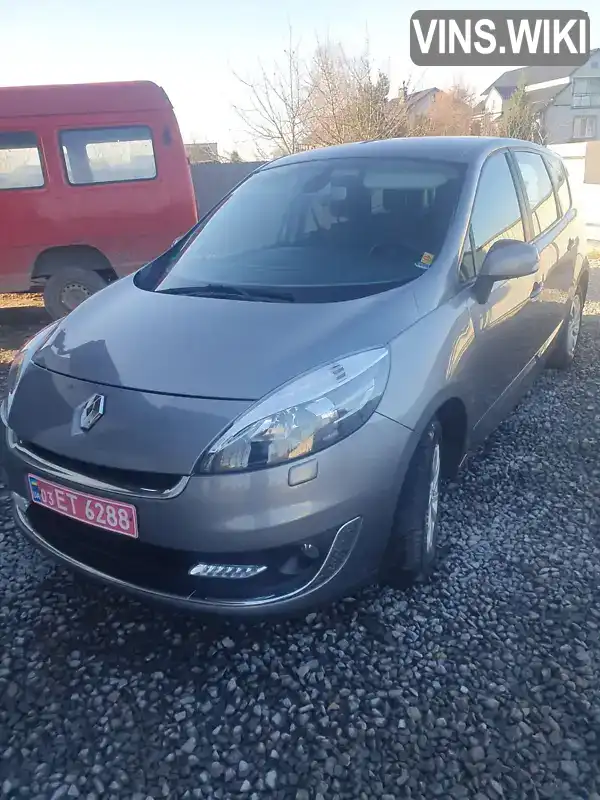 Минивэн Renault Grand Scenic 2012 1.5 л. Ручная / Механика обл. Волынская, Иваничи - Фото 1/10