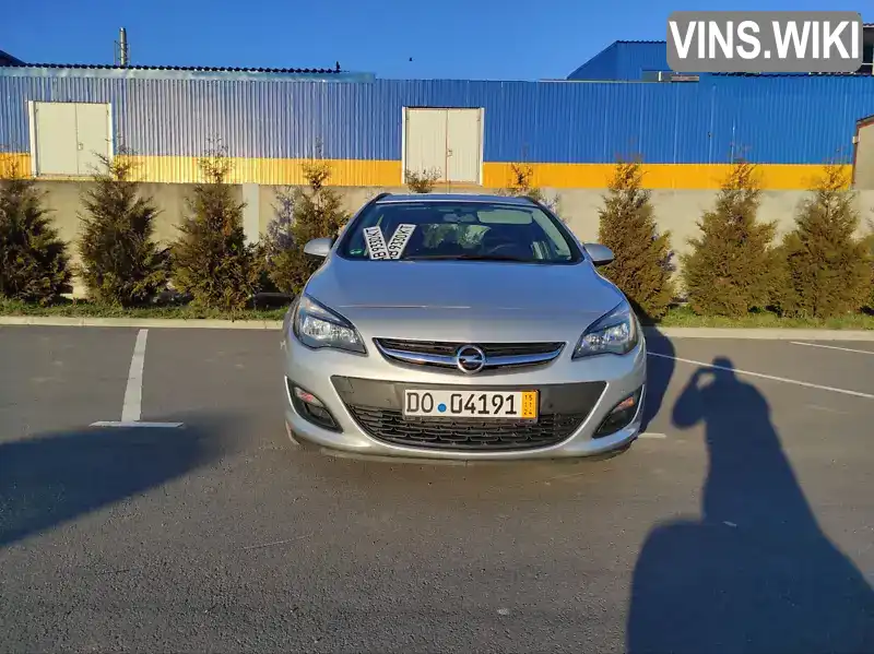 Универсал Opel Astra 2013 1.7 л. Ручная / Механика обл. Винницкая, Хмельник - Фото 1/21