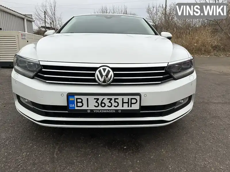 Седан Volkswagen Passat 2016 1.97 л. Ручна / Механіка обл. Полтавська, Кобеляки - Фото 1/21