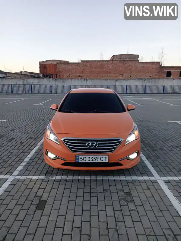 Седан Hyundai Sonata 2016 2 л. Автомат обл. Тернопольская, Тернополь - Фото 1/21