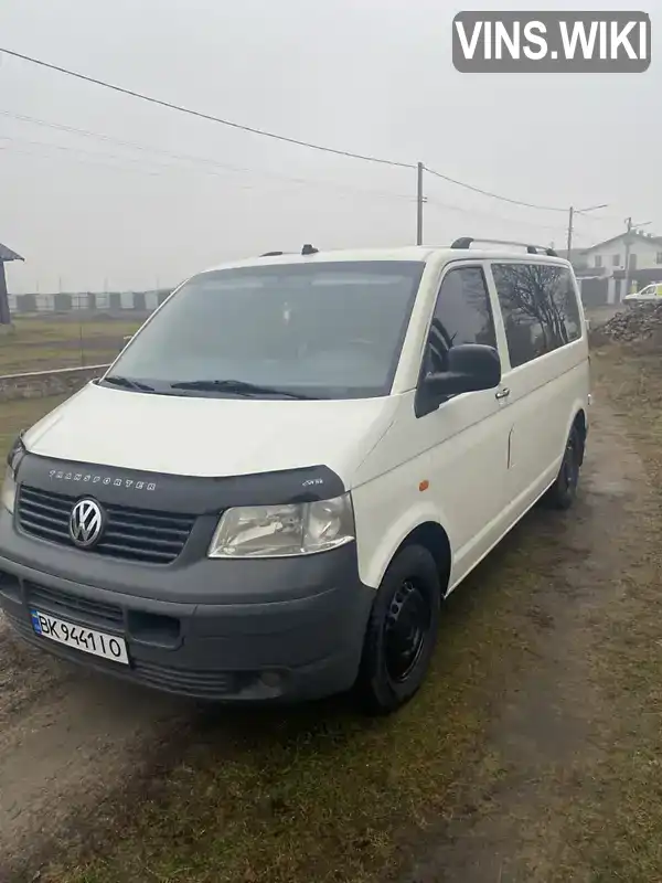 Минивэн Volkswagen Transporter 2007 2.5 л. Автомат обл. Ровенская, Сарны - Фото 1/21